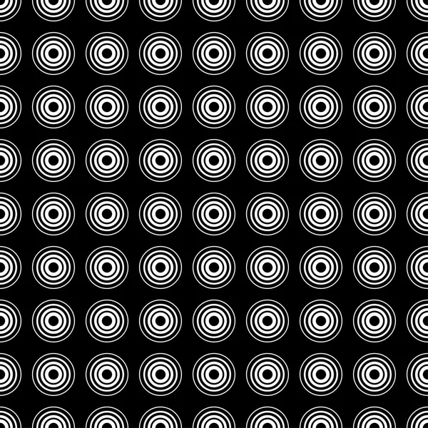 Dekoratif halkalar ile dikişsiz vektör arka plan. Yazdırma. Arka planı tekrarlıyorum. Kumaş tasarımı, duvar kağıdı. — Stok Vektör