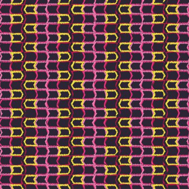 Etnik boho kusursuz desen. Yazdır. arka plan tekrarlanıyor. Kumaş tasarımı, duvar kağıdı.