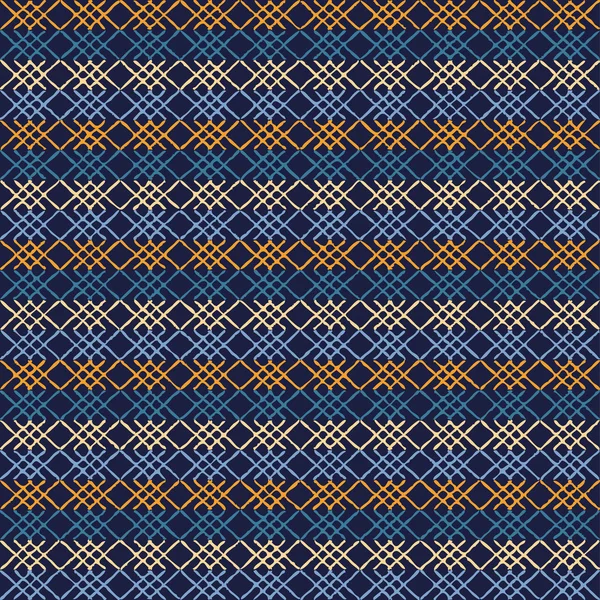 Etnický bezproblémový vzor. tisk. opakování pozadí. textil design, tapety. — Stockový vektor