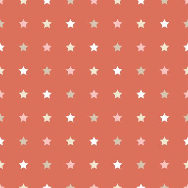Sorunsuz vektör arka plan dekoratif yıldız ile. Yazdırın. Kumaş tasarımı, duvar kağıdı.