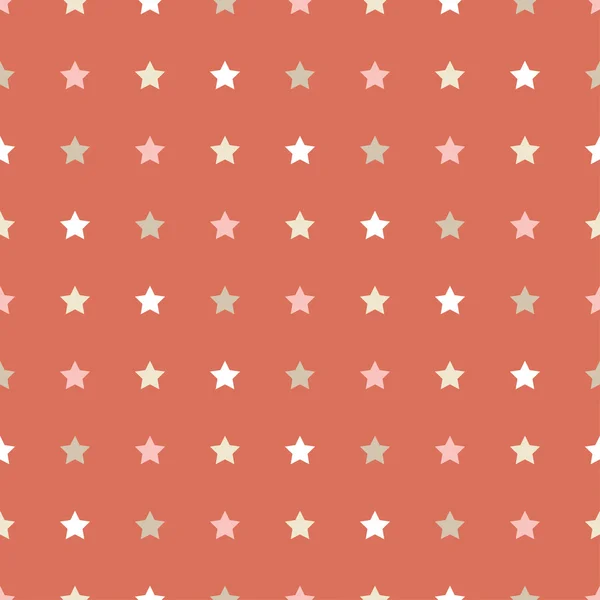 Fundo vetorial sem costura com estrelas decorativas. Imprimir. Design de pano, papel de parede . — Vetor de Stock