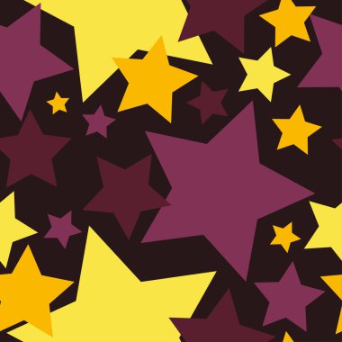 Sorunsuz vektör arka plan dekoratif yıldız ile. Yazdırın. Kumaş tasarımı, duvar kağıdı.