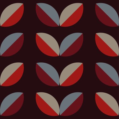 Sorunsuz vektör arka plan dekoratif yaprakları ile. Yazdırın. Kumaş tasarımı, duvar kağıdı.