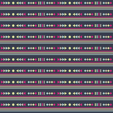 Etnik boho kusursuz desen. Yazdır. arka plan tekrarlanıyor. Kumaş tasarımı, duvar kağıdı.