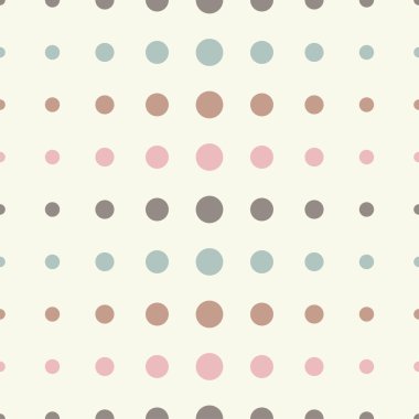 Sorunsuz vektör dekoratif arka plan ile polka noktaları. Yazdırın. Kumaş tasarımı, duvar kağıdı.