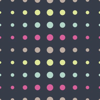 Sorunsuz vektör dekoratif arka plan ile polka noktaları. Yazdırın. Kumaş tasarımı, duvar kağıdı.