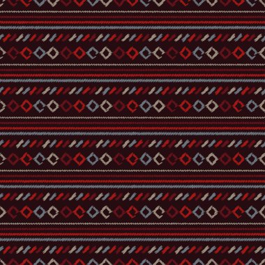 Etnik boho kusursuz desen. Yazdır. arka plan tekrarlanıyor. Kumaş tasarımı, duvar kağıdı.