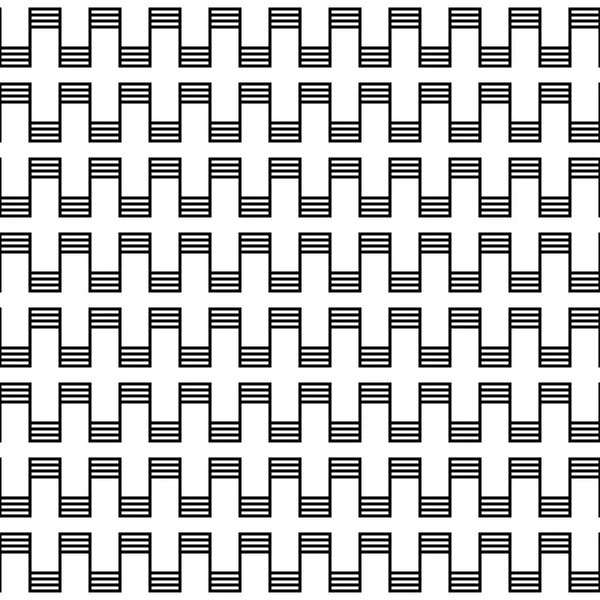 Nahtloser Vektorhintergrund mit abstrakten geometrischen Mustern. Druck. Hintergrundinformationen wiederholen. Stoffdesign, Tapete. — Stockvektor