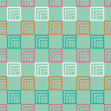 Sorunsuz vektör arka plan soyut geometrik desenli. Yazdırın. Yinelenen arka plan. Kumaş tasarımı, duvar kağıdı.