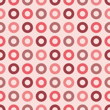 Sorunsuz vektör dekoratif arka plan dekoratif halkalar ile. Yazdırın. Kumaş tasarımı, duvar kağıdı.