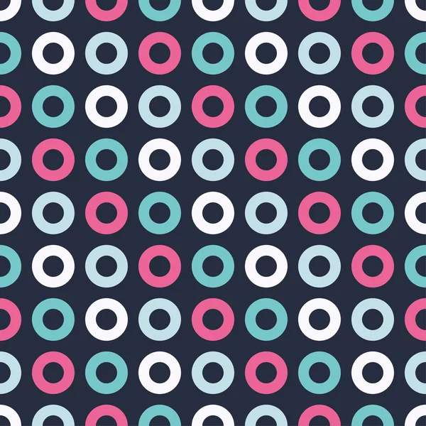 Sorunsuz vektör dekoratif arka plan dekoratif halkalar ile. Yazdırın. Kumaş tasarımı, duvar kağıdı.