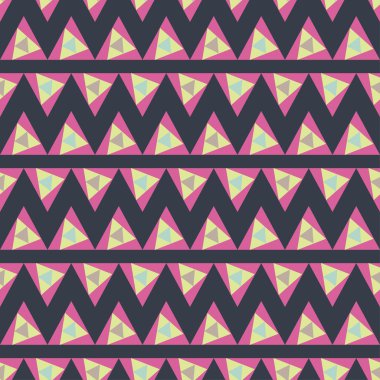 Etnik boho kusursuz desen. Yazdır. arka plan tekrarlanıyor. Kumaş tasarımı, duvar kağıdı.