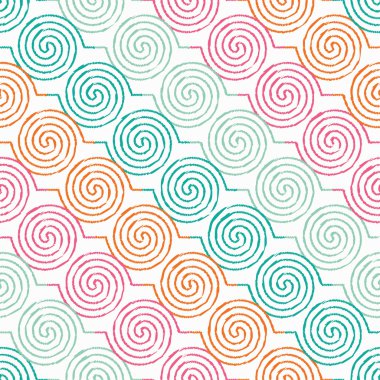 Bukleler ile etnik boho dikişsiz desen. Yazdırma. Arka planı tekrarlıyorum. Kumaş tasarımı, duvar kağıdı.