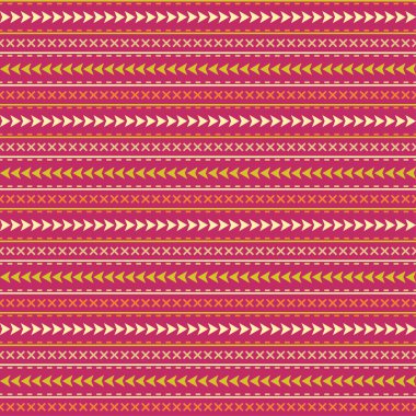  Etnik boho kusursuz desen. Yazdır. arka plan tekrarlanıyor. Kumaş tasarımı, duvar kağıdı.