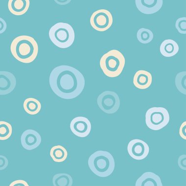 Sorunsuz vektör dekoratif arka plan daire ve lekeli. Yazdırın. Kumaş tasarımı, duvar kağıdı.