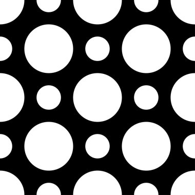 Sorunsuz vektör dekoratif arka plan daire ve lekeli. Yazdırın. Kumaş tasarımı, duvar kağıdı.