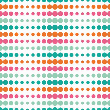 Sorunsuz vektör dekoratif arka plan daire ve lekeli. Yazdırın. Kumaş tasarımı, duvar kağıdı.