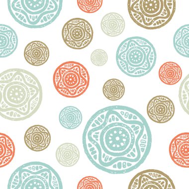 Etnik boho kusursuz desen. Yazdır. arka plan tekrarlanıyor. Kumaş tasarımı, duvar kağıdı.