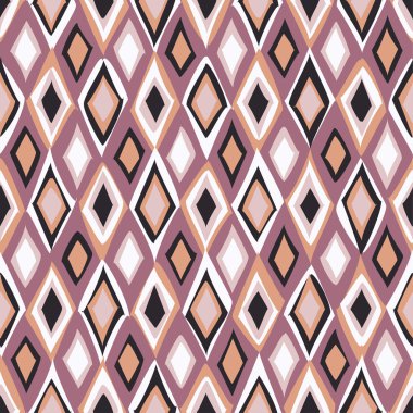 Etnik boho kusursuz desen. Yazdır. arka plan tekrarlanıyor. Kumaş tasarımı, duvar kağıdı.