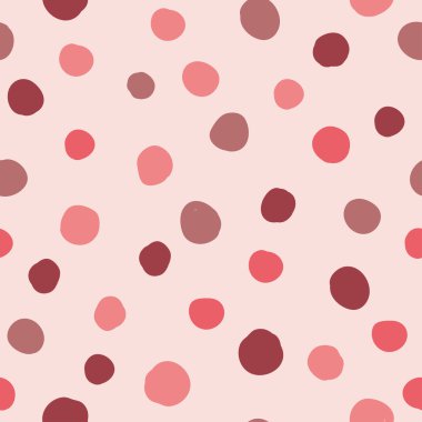 Sorunsuz vektör dekoratif arka plan ile polka noktaları. Yazdırın. Kumaş tasarımı, duvar kağıdı.