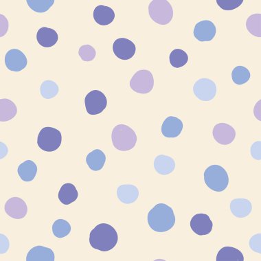 Sorunsuz vektör dekoratif arka plan ile polka noktaları. Yazdırın. Kumaş tasarımı, duvar kağıdı.