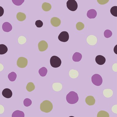 Sorunsuz vektör dekoratif arka plan ile polka noktaları. Yazdırın. Kumaş tasarımı, duvar kağıdı.