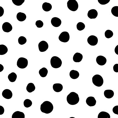 Seamless vector decorative background with polka dots. Print. Cloth design, wallpaper. clipart