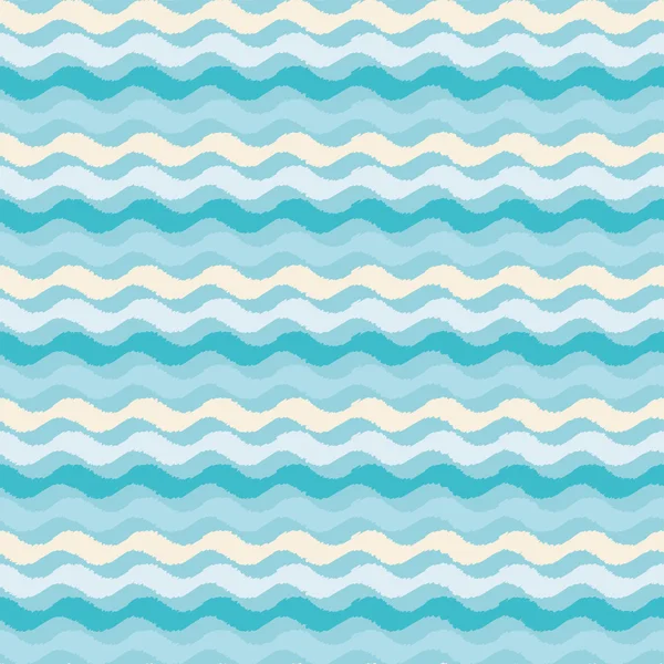 Fundo vetorial sem costura com ondas. Imprimir. Repetindo fundo. Design de pano, papel de parede . — Vetor de Stock