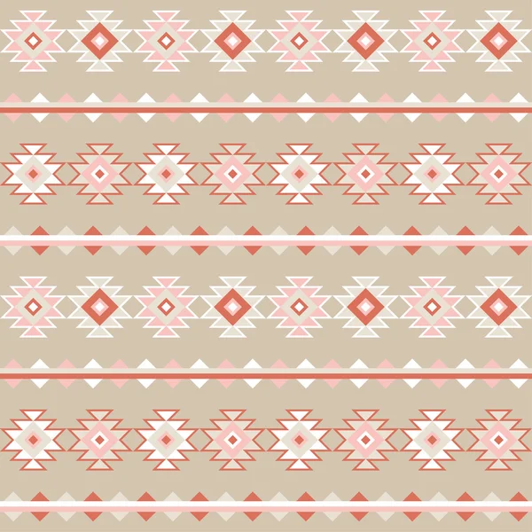 デジタルパターン - 部族ナバホ。エスニックボーホシームレスパターン。印刷。繰り返しの背景。布のデザイン、壁紙. — ストックベクタ