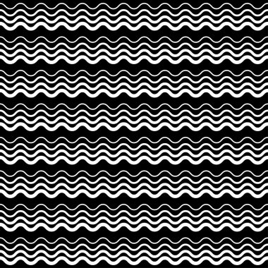 Sorunsuz vektör arka plan dalgalar ile. Yazdırın. Yinelenen arka plan. Kumaş tasarımı, duvar kağıdı.