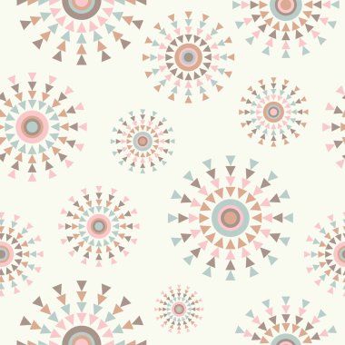 Etnik boho kusursuz desen. Yazdır. arka plan tekrarlanıyor. Kumaş tasarımı, duvar kağıdı.