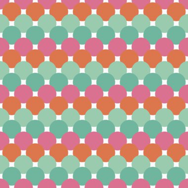 Sorunsuz vektör dekoratif arka plan ile polka noktaları. Yazdırın. Kumaş tasarımı, duvar kağıdı.