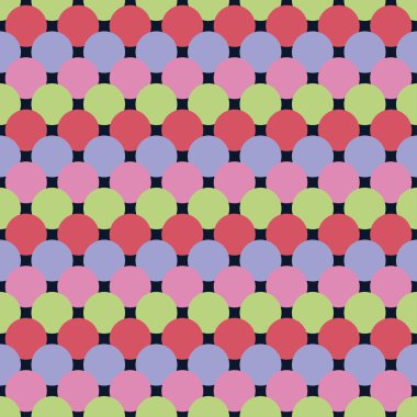 Sorunsuz vektör dekoratif arka plan ile polka noktaları. Yazdırın. Kumaş tasarımı, duvar kağıdı.