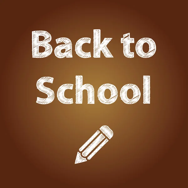 Kaligrafi okuluna geri dön kara tahta üzerinde etiket tasarımları. Poster. Vektör çizim.