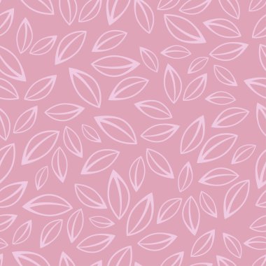 Sorunsuz vektör arka plan dekoratif yaprakları ile. Yazdırın. Kumaş tasarımı, duvar kağıdı.