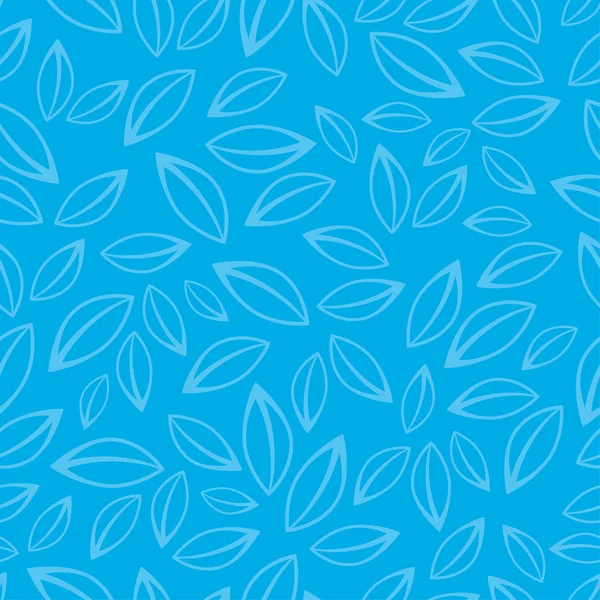 Fond vectoriel sans couture avec des feuilles décoratives. Une empreinte. Conception de tissu, papier peint . — Image vectorielle