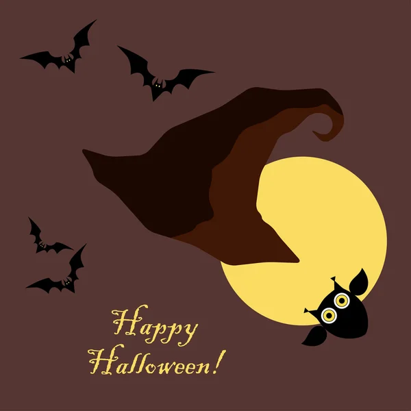 Poster Feliz Halloween. Ilustración vectorial. 1 del archivo jpeg en resolución 4167 * 4167px y 1 archivo eps8 1000 * 1000px . — Vector de stock