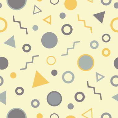 Sorunsuz vektör arka plan soyut geometrik desenli. Yazdırın. Yinelenen arka plan. Kumaş tasarımı, duvar kağıdı.