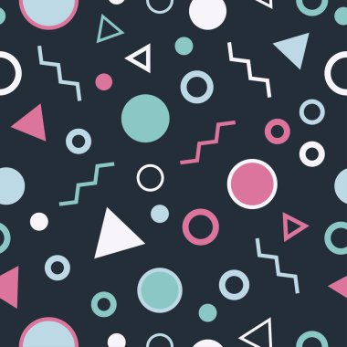 Sorunsuz vektör arka plan soyut geometrik desenli. Yazdırın. Yinelenen arka plan. Kumaş tasarımı, duvar kağıdı.