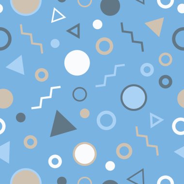 Sorunsuz vektör arka plan soyut geometrik desenli. Yazdırın. Yinelenen arka plan. Kumaş tasarımı, duvar kağıdı.