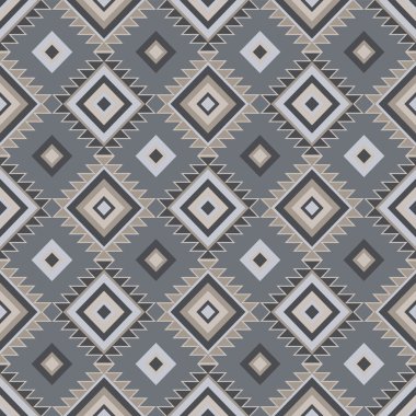 Etnik boho kusursuz desen. Yazdır. arka plan tekrarlanıyor. Kumaş tasarımı, duvar kağıdı.