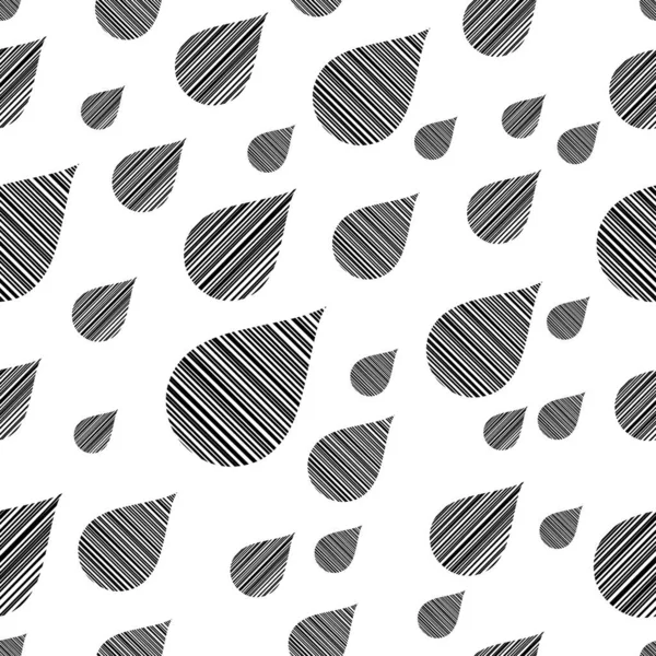 Mosaïque Aux Formes Géométriques Couleur Noir Blanc Modèle Sans Couture — Image vectorielle