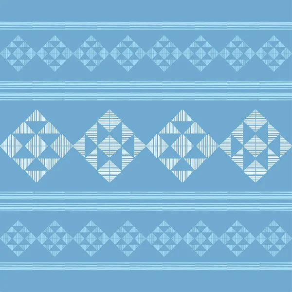 Ковер Мозаики Навахо Традиционным Фольклорным Геометрическим Узором Индейское Одеяло Коренных — стоковый вектор