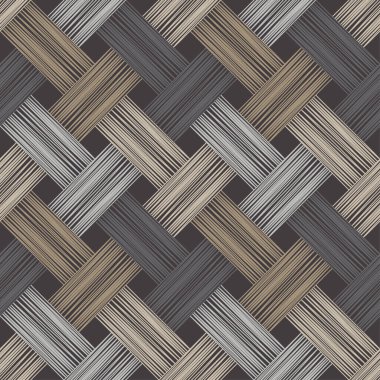 Kumaş üzerine nakış. Boho dokusu. Kusursuz desen. Elle kumandalı tasarım. Tekstil. Web tasarımı veya yazdırma için vektör illüstrasyonu.