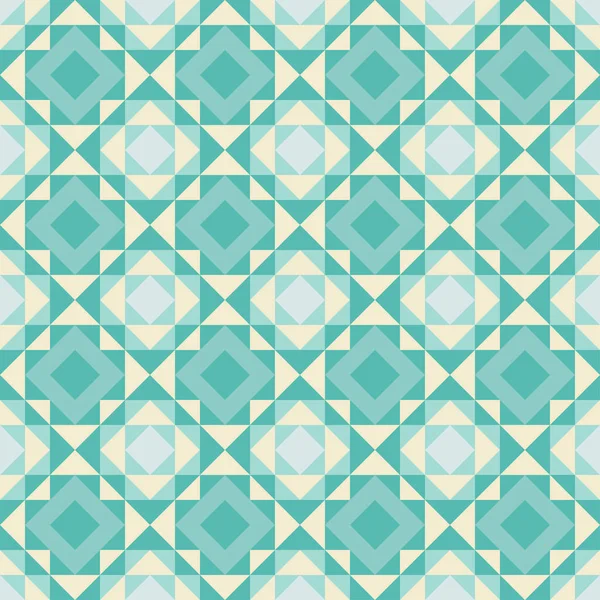 Patrón Sin Costura Con Azulejo Diseño Geométrico Triángulos Azulejos Para — Vector de stock