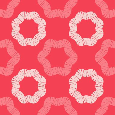 Dekoratif çiçekler. Kusursuz desen. Elle kumandalı tasarım. Tekstil. Etnik boho süsü. Web tasarımı veya yazdırma için vektör illüstrasyonu.