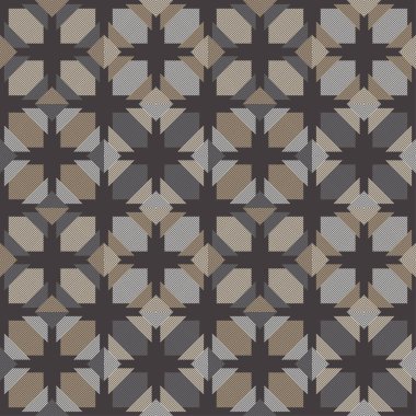 Aztek süsü. Kusursuz bir geçmişi var. Elle kumandalı tasarım. Tekstil. Etnik boho modeli. Web tasarımı veya yazdırma için vektör illüstrasyonu.