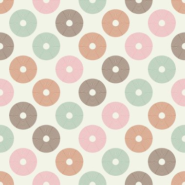 Çizgili. Puantiyeli noktalar kusursuz desen. Etnik figürler mozaiği. Desenli doku. Geometrik arkaplan. Web tasarımı veya yazdırma için vektör illüstrasyonu.