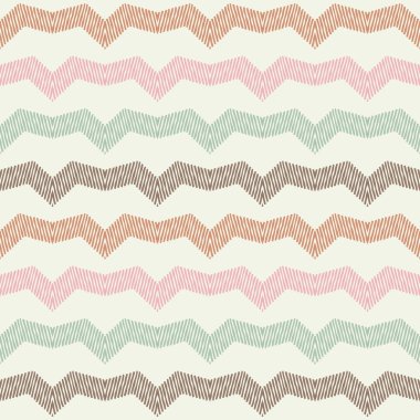 Geometrik şekilli mozaik. Kusursuz desen. Elle kumandalı tasarım. Tekstil. Etnik boho süsü. Web tasarımı veya yazdırma için vektör illüstrasyonu.