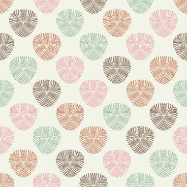 Geometrik şekilli mozaik. Kusursuz desen. Elle kumandalı tasarım. Tekstil. Etnik boho süsü. Web tasarımı veya yazdırma için vektör illüstrasyonu.